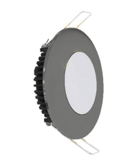 SPOT LAMBA YAYLI SİYAH 12 V