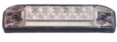 BASAMAK LAMBASI 3 LED 12V MAVİ