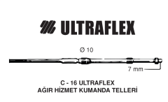 ULTRAFLEX AĞIR HİZMET KUMANDA TELİ 15 MT 50 FEET