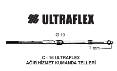 ULTRAFLEX AĞIR HİZMET KUMANDA TELİ 30 MT 98 FEET