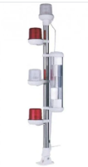 IŞIKLI BAYRAK DİREĞİ ARIZA FENERLİ + RADAR REFL. 72 CM