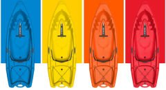 SEAFLO TEK KİŞİLİK YETİŞKİN KANO SARI