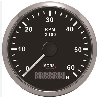 DEVİR GÖSTERGESİ 6000 RPM SİYAH