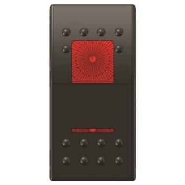 SWITCH KIRMIZI ON (YAYLI)-OFF 12/24 V