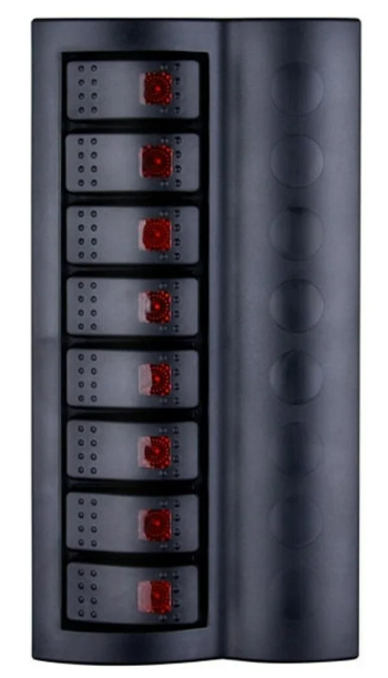 BFY 6'LI   SWITCH PANEL OTOMATİK SİGORTA VE IŞIKLI