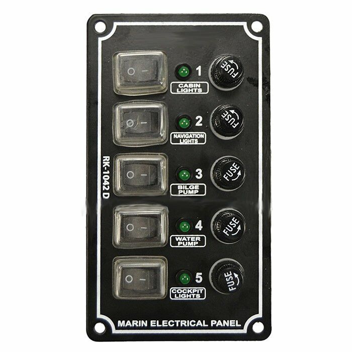 MORS 6'LI  SWITCH PANEL DİKEY