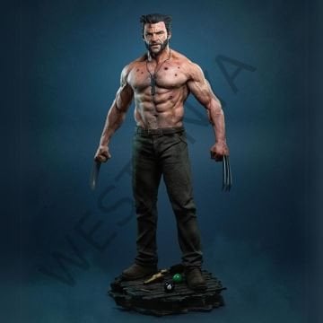 Hugh Jackman Wolverine 3D Baskı Figürü