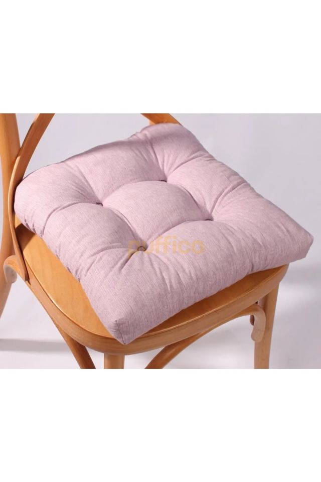 Sandalye Minderi 6'lı - Lila - Polyesterli