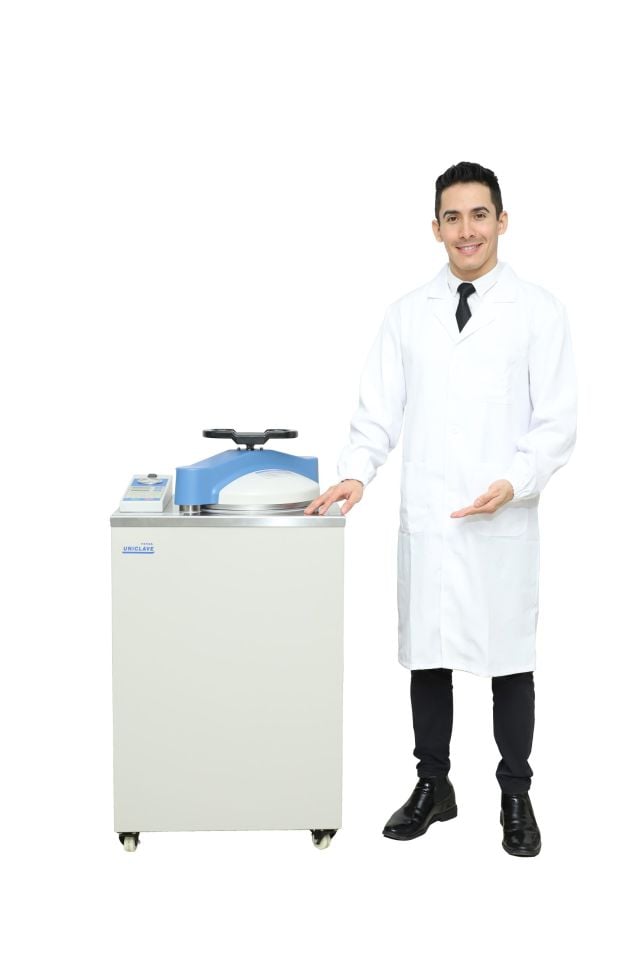 Zealway FD50-SA Model Dik Tip (Üstten Yüklemeli) Otoklav, 50 Litre