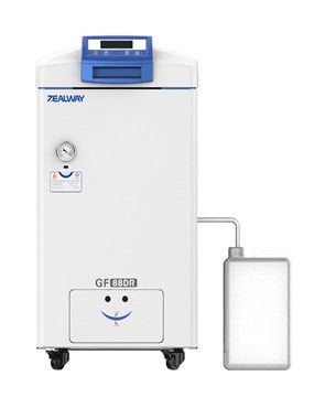 Zealway GF120-SA Model Dik Tip (Üstten Yüklemeli) Otoklav, 120 Litre