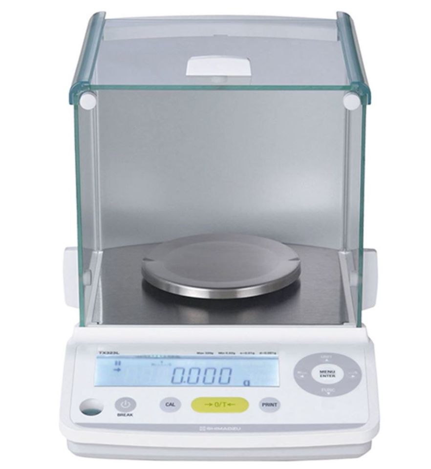 Shimadzu TW-423L Model Yarı Analitik Terazi, Dahili Kalibrasyon, 420 g Kapasite, 1 mg Hassasiyet