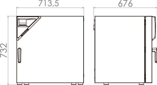 Binder FD115 Model Fanlı Etüv, 116 Litre, Ortam Sıcaklığı + 10°C - 300°C