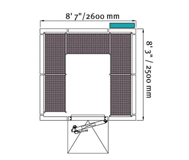 Binder WIC1 Model Girilebilen Stabilite Test Kabini, 12530 Litre, 10 - 50°C, Klimalı