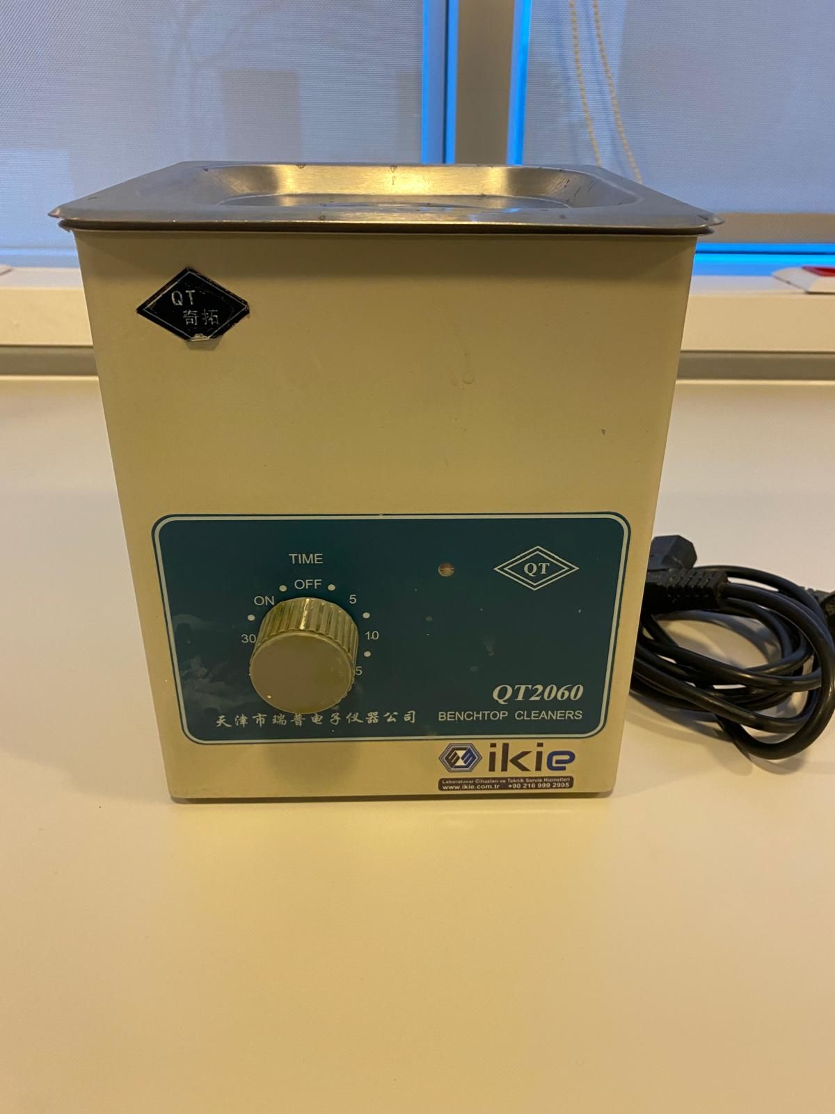 QT 2060 Model Masaüstü Ultrasonik Temizleyici (Yenilenmiş 2. el cihaz)