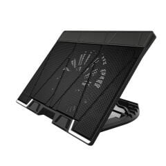 ZALMAN ZM-NS3000 17'' 200MM FANLI 6 KADEME YUKSEKLIK AYARLI Type-C DATA BAGLANTILI  NOTEBOOK STAND VE SOGUTUCU