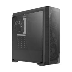 ZALMAN N5 TF 600W ATX Mid Tower 4 RGB Fanlı Kasa 1 x Kulaklık, 1 x Mikrofon, 2 x USB 2.0, 1 x USB 3.0, Fan Kontrol, Renkli Akralik Panel, PCI/AGP365mm