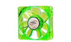 DEEP COOL XFAN 80G/B YESIL UZERINE MAVI LEDLI KASA FANI 80mm