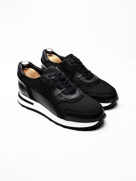 BLACK URBAN  ERKEK HAKİKİ DERİ GÜNLÜK AYAKKABI