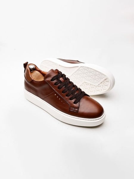 İBAY 2340 RAMSES COMFORTABLE STYLE MEN'S LEATHER BROWN COLOR SHOES