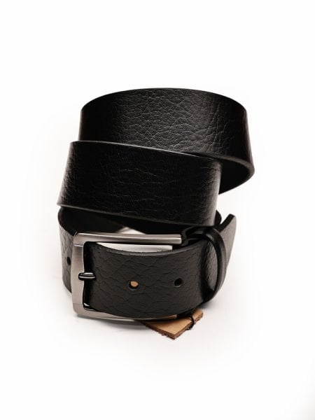 BLACK LION BELT 061 HAKİKİ DERİ ERKEK KEMERİ 061 SİYAH - 140CM