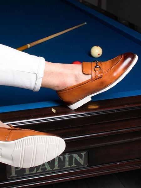 İBAY DANIEL TABA MEN'S LEATHER CLASSIC SHOES TABA - 42