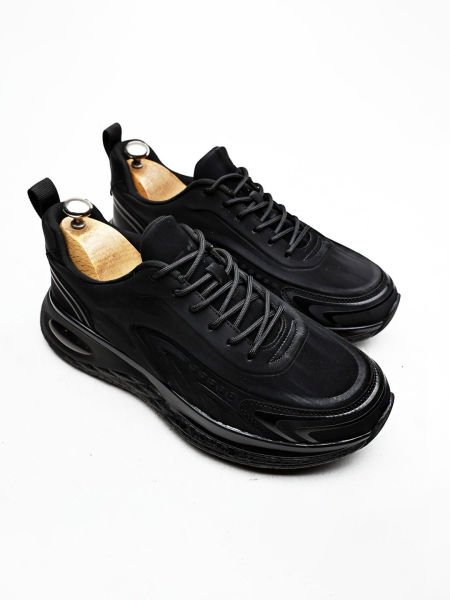 BLACK SWEEL AIR KALİTELİ RAHAT ERKEK DERİ GÜNLÜK AYAKKABI