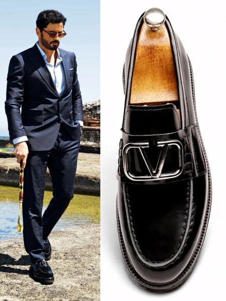 PATENT CRUZE SHINY LEATHER MEN'S CLASSIC SHOES BLACK OPEN - 40