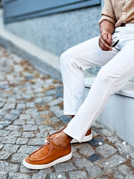 TABACO NUBUK TOMMY DAILY CLASSIC SCHUHE AUS ECHTLEDER TABA - 45