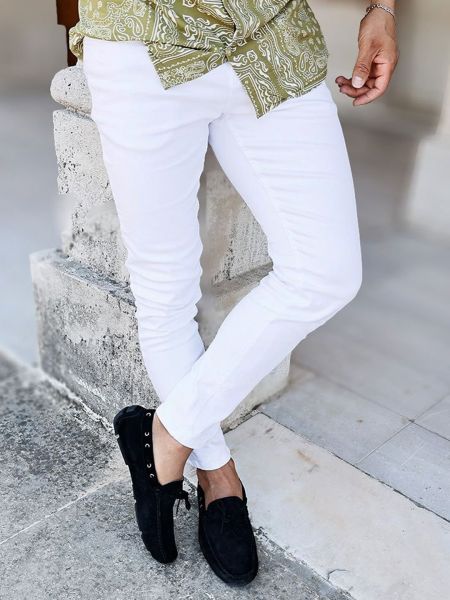 İBAY CLEVER BLACK SUEDE MEN'S LEATHER DAILY SHOES BLACK SUEDE - 45