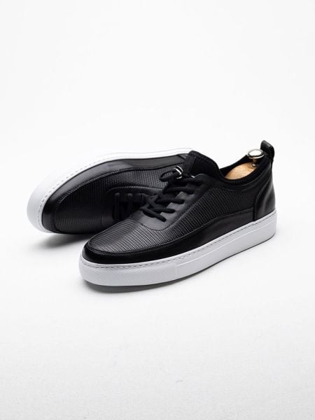 BLACK FERRO RAHAT HAFİF ERKEK DERİ GÜNLÜK AYAKKABI SİYAH - 41