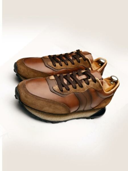 TABACO LUCAS HAKİKİ DERİ ERKEK GÜNLÜK RAHAT VE HAFİF AYAKKABI TABA - 45