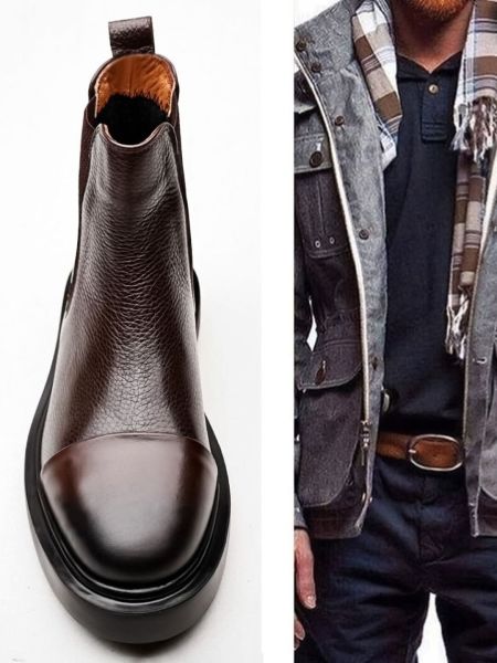 COFFEE MAJOR HAKİKİ DERİ BOT KAHVE FLOTER - 44