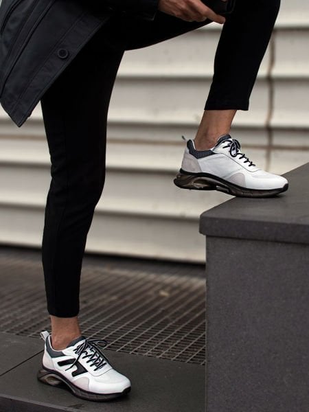 WHITE ALEX RAHAT ERKEK DERİ GÜNLÜK AYAKKABI