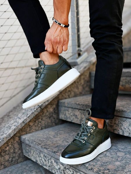 GREEN ENFORCE RAHAT ERKEK DERİ GÜNLÜK AYAKKABIı