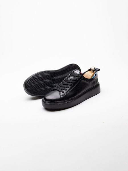 İBAY 2246 HAWAII COMFORTABLE MEN'S LEATHER DAILY SHOES BLACK - 45