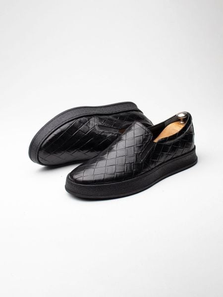 SCHWARZ SCHWARZ VEGAS BEQUEME HERREN-LEDERSCHUHE SCHWARZ SCHWARZ - 41