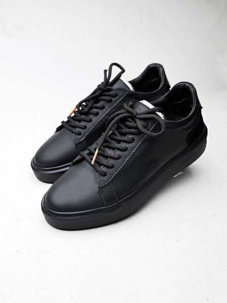 BLACK SUPER STYLE BLACK STYLE MEN'S SHOES BLACK - 45