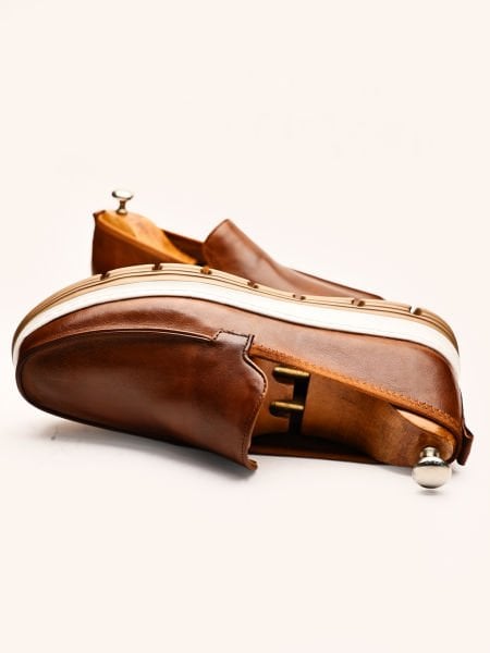 TABA GRAND VERY COMFORTABLE MEN'S LEATHER CASUAL SHOES TABA-X - 40