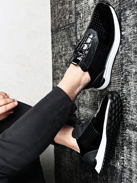 SCHWARZES LACKLEDER TAG-X SCHWARZE HERREN-LEDER-TAGESSCHUHE SCHWARZES Lackleder - 40