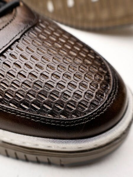 GREEN Q-STYLE HAKİKİ DERİ TARZ BOT HAKİ - 40