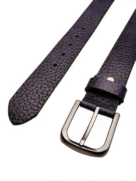 NAVY BLUE LION BELT 04 04 LACİVERT - 125CM