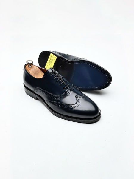 NAWY BLUE JOEL KLASSISCHE SCHUHE FÜR HERREN, MARINEBLAU - 45