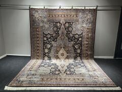 Anatolia Design Black Silk Carpet