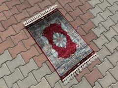 Mihrimah Series Red Silk Rug