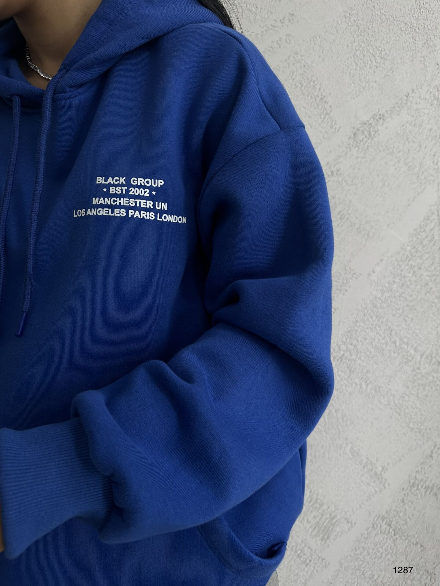 Toptan Kanguru Cepli Baskılı Kapüşonlu Sweatshirt