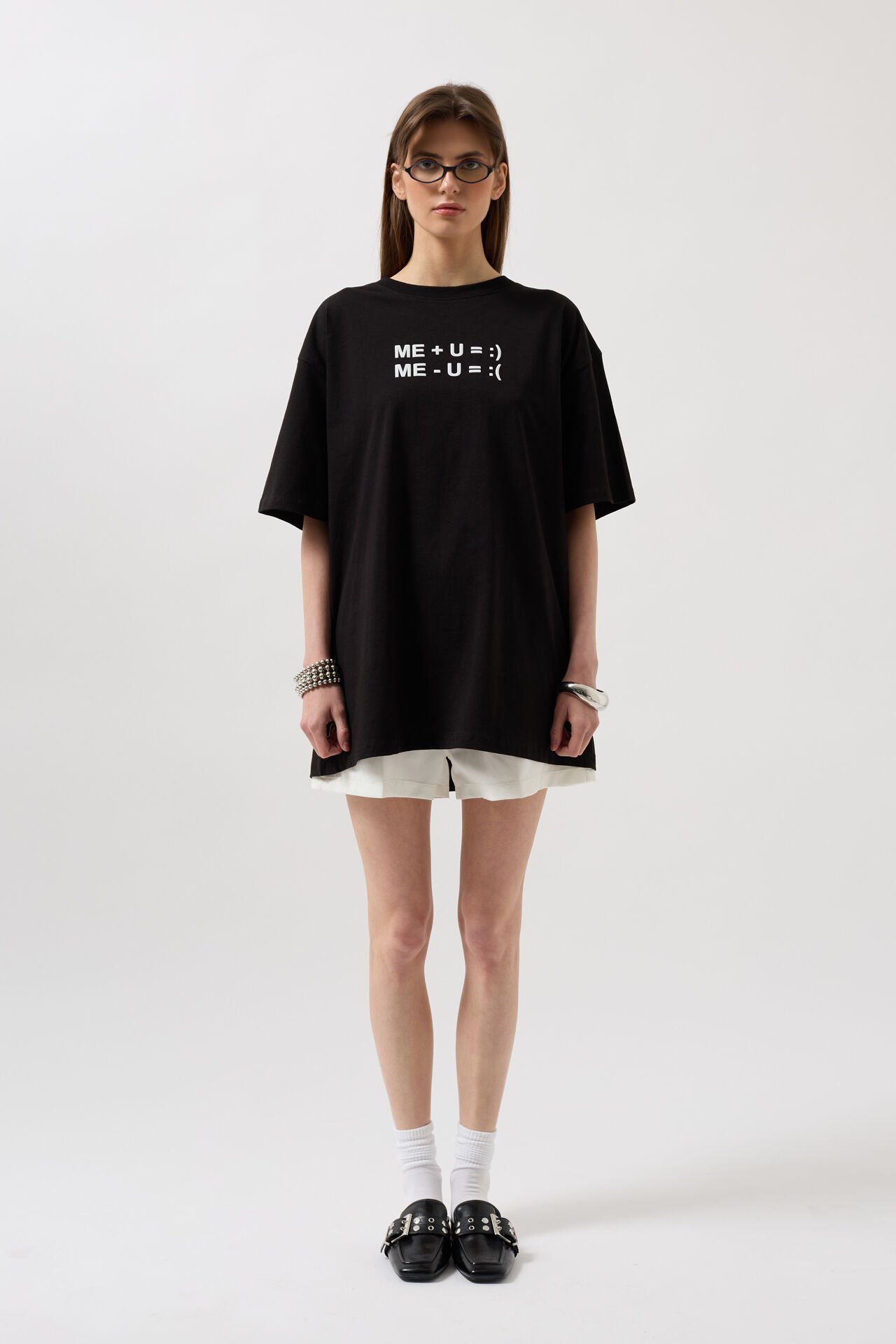 Toptan Kabartma Baskılı Siyah T-Shirt