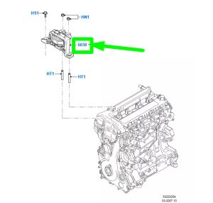 Ford C-max Motor Takozu Sağ 1.6 Benzinli Fomoco 2003-2018 [BV616F012CB]