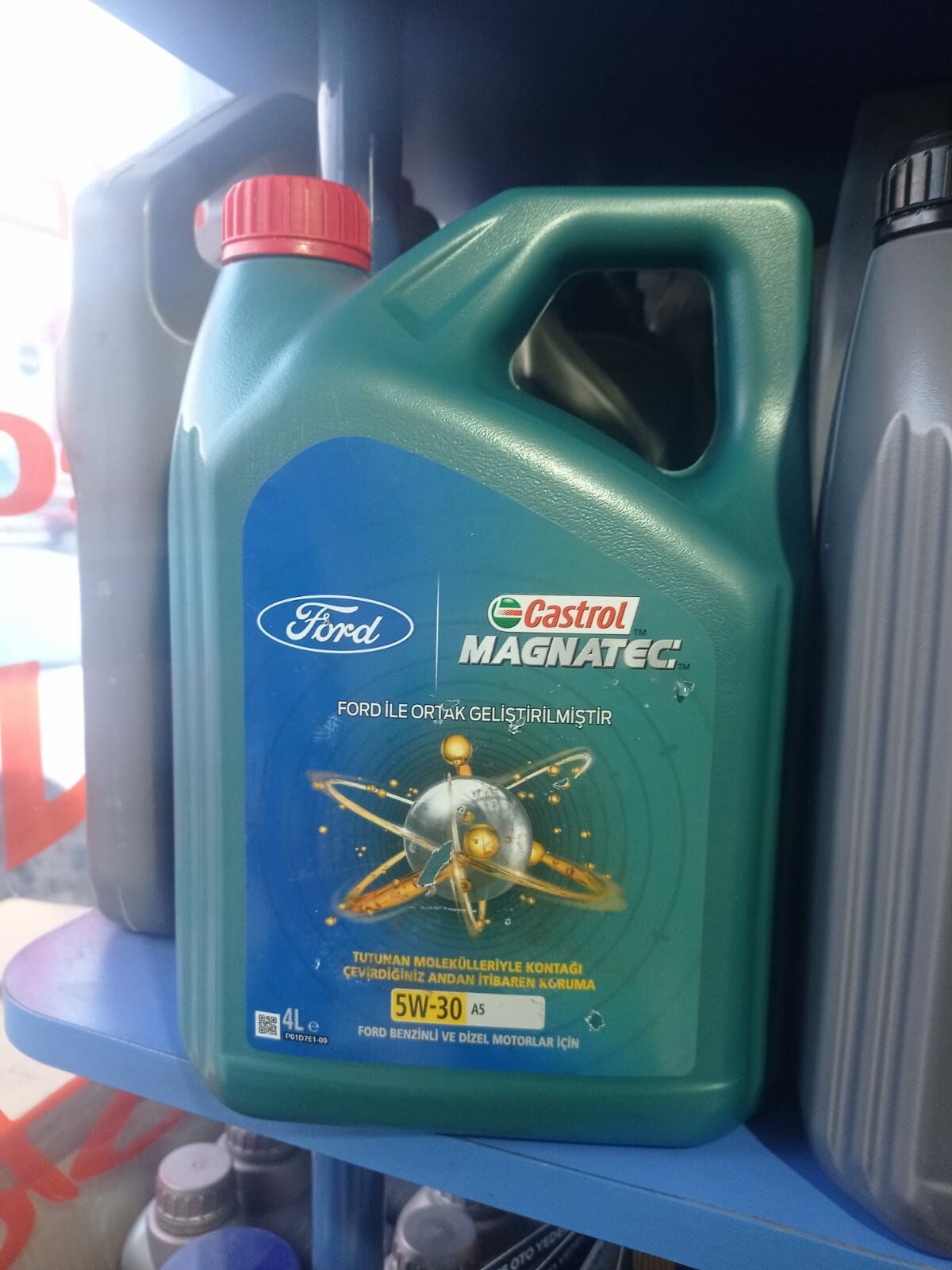 Castrol Magnatec Motor Yağı 5W-30 4 Litre A5 Serisi Ford Onaylı