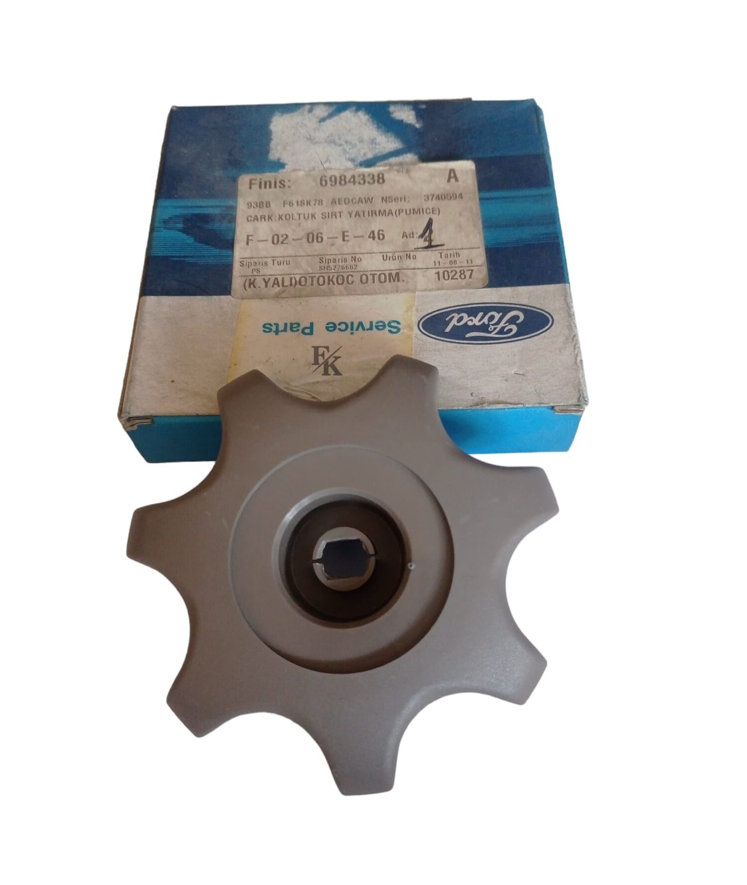 Ford Mondeo Koltuk Ayar Çark Kolu Mk2 Krem 6904338