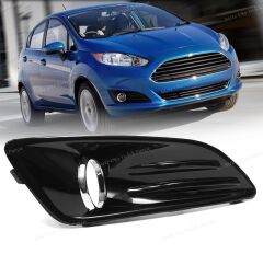 Ford Fiesta Sis Far Çerçevesi Piano Black Parlak İçi Krom Sağ 2013-2017